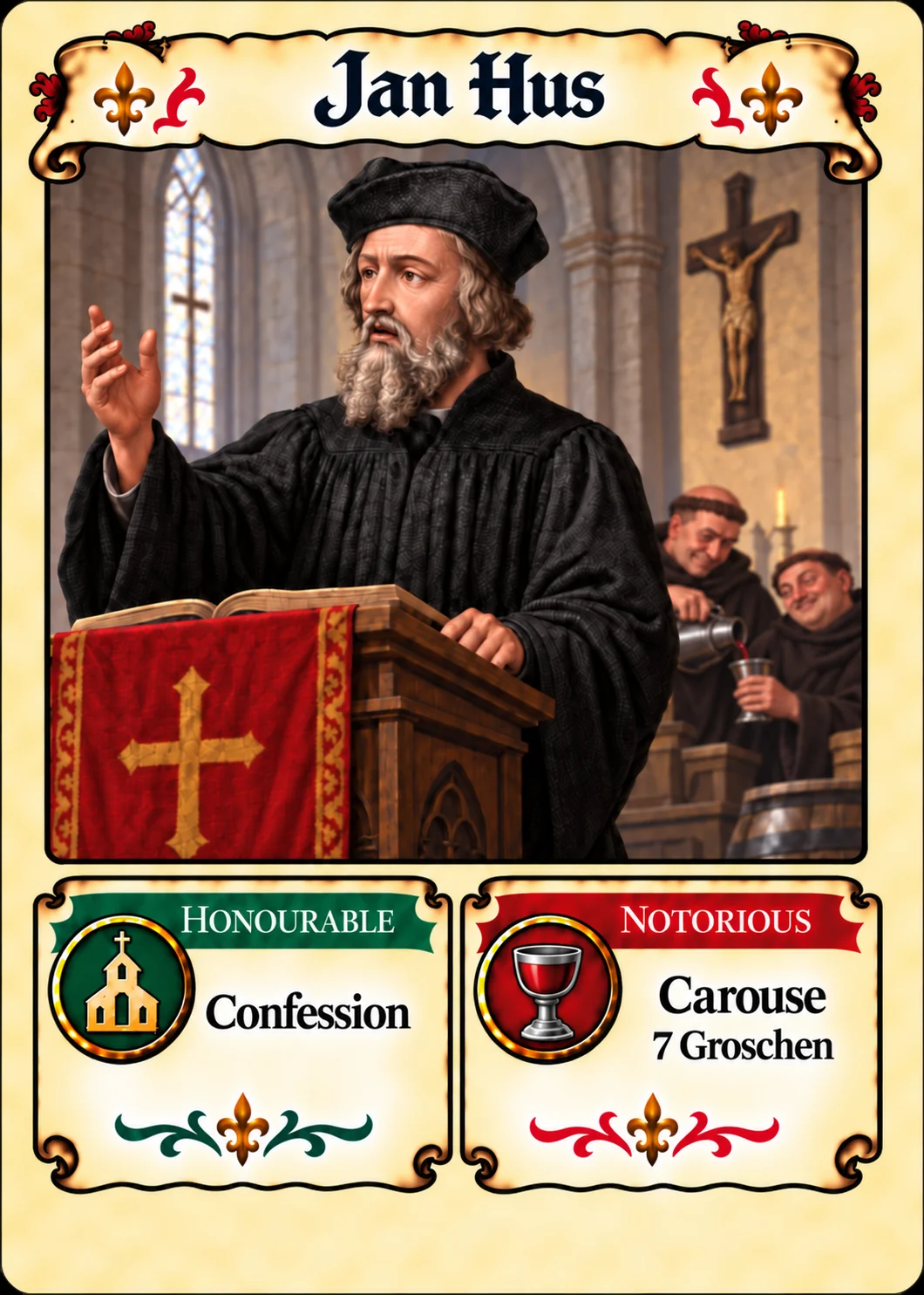 Jan Hus card