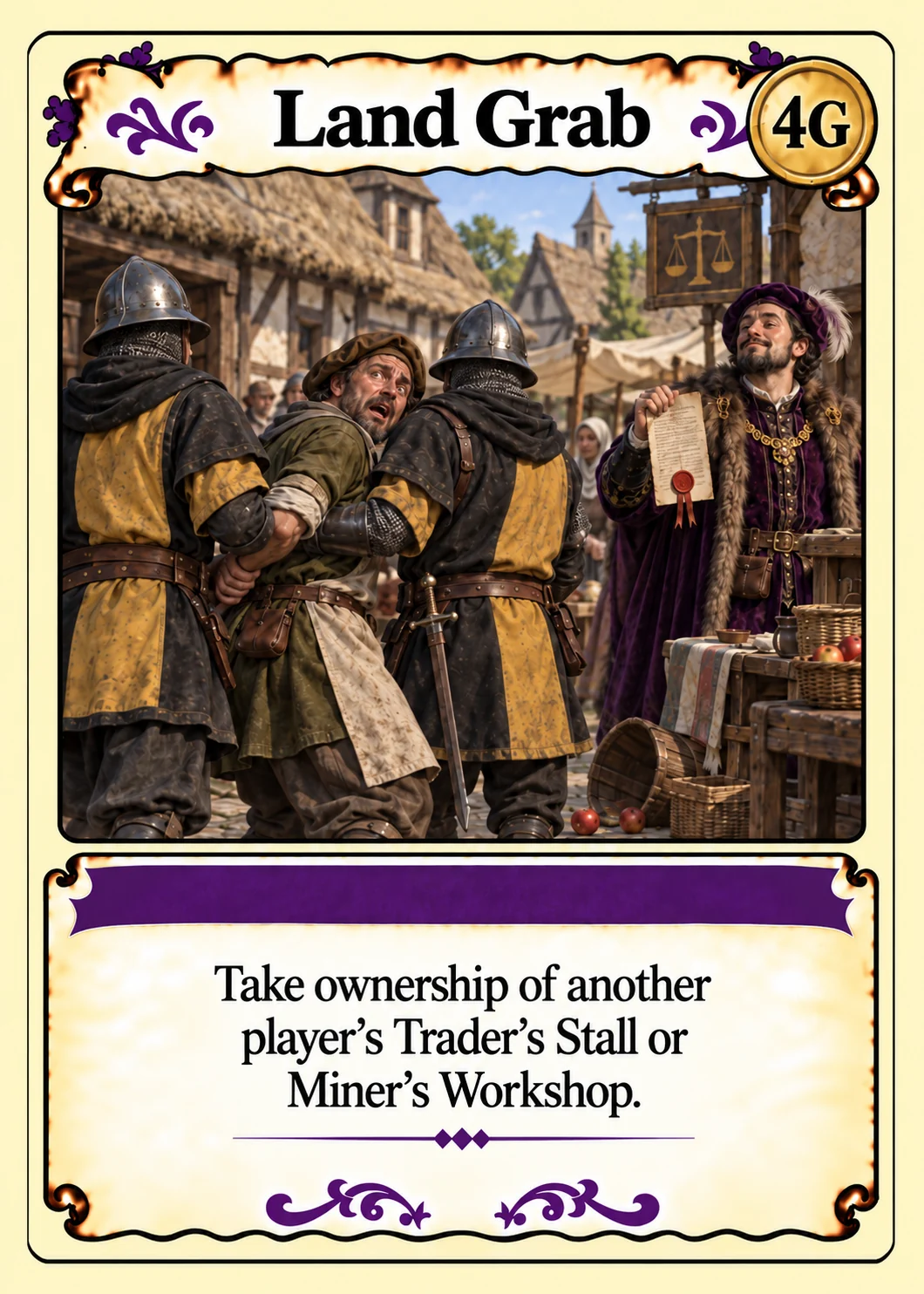 Land Grab card